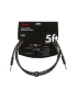 Fender® Deluxe Instrument Cable 1,5m Black Tweed