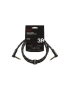 Fender® Deluxe Instrument Cable Angled 90cm Black Tweed