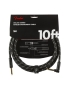 Fender® Deluxe Instrument Cable Angled 3m Black Tweed