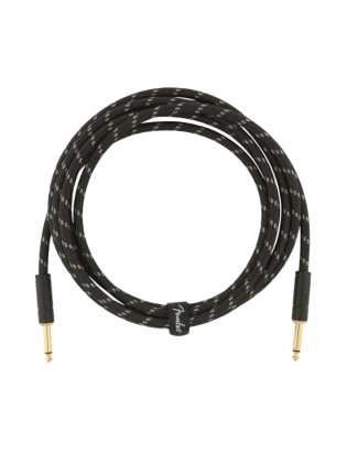 Fender® Deluxe Instrument Cable 3m Black Tweed