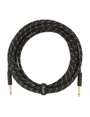 Fender® Deluxe Instrument Cable 5,5m Black Tweed
