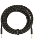 Fender® Deluxe Instrument Cable 7,5m Black Tweed