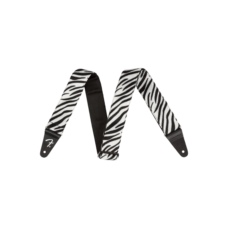 Fender® Wild Zebra Print Strap
