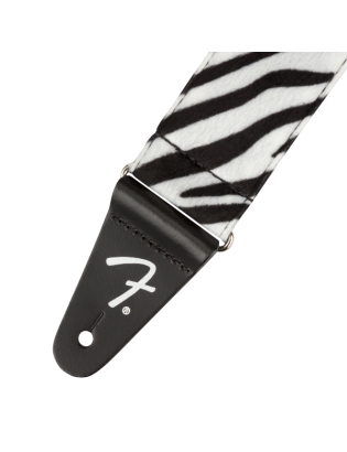 Fender® Wild Zebra Print Strap