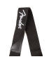 Fender® Black Poly Strap White Logo