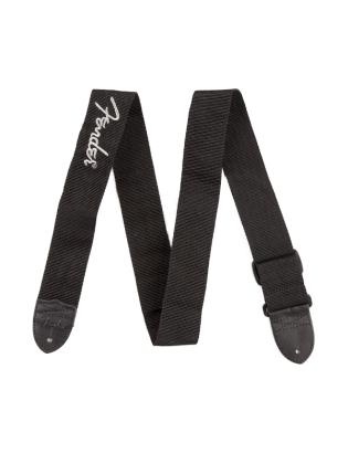 Fender® Black Poly Strap...