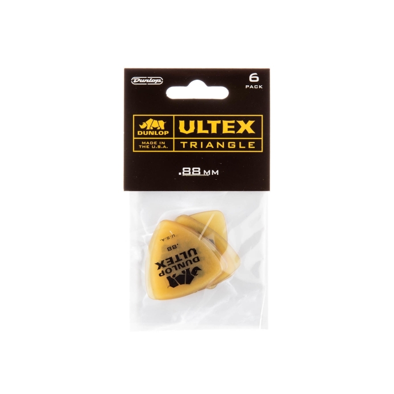 Dunlop Ultex® Triangle Pick 0,88 6-Pack