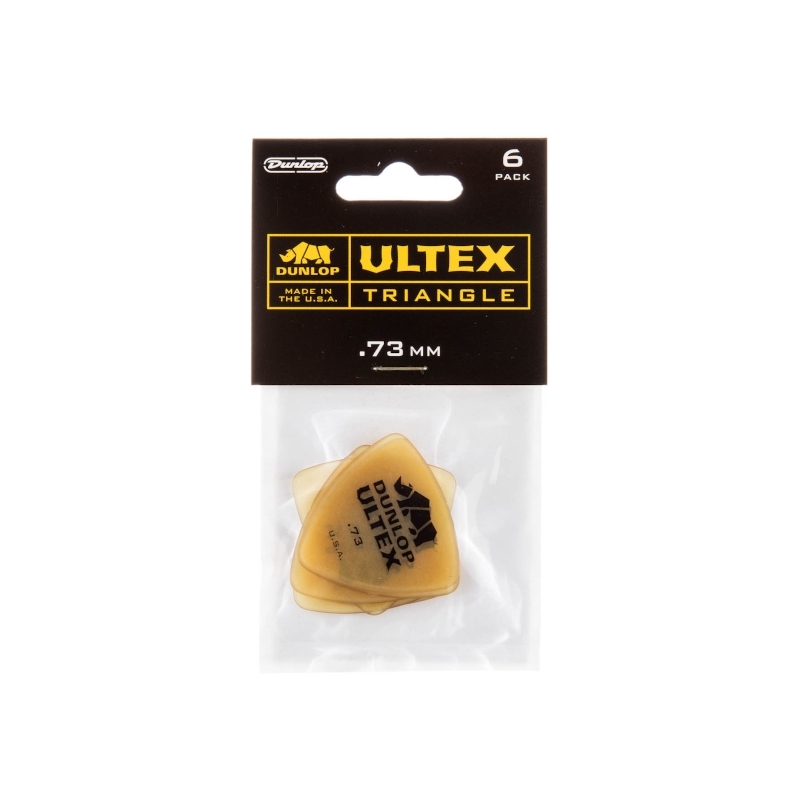 Dunlop Ultex® Triangle Pick 0,73 6-Pack