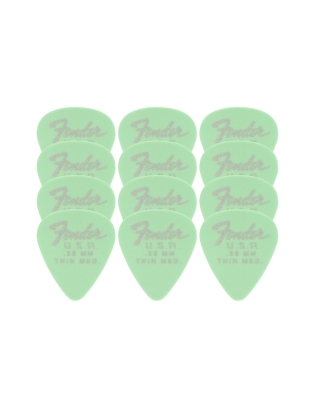 Fender® 351 Dura-Tone® Delrin Pick 0,58 12-Pack