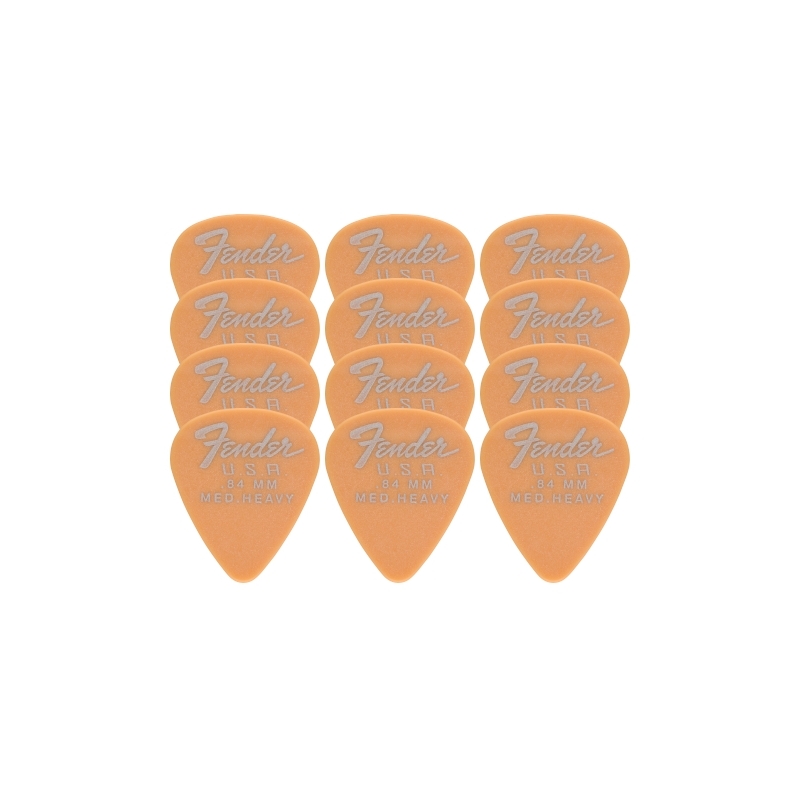 Fender® 351 Dura-Tone® Delrin Pick 0,84 12-Pack
