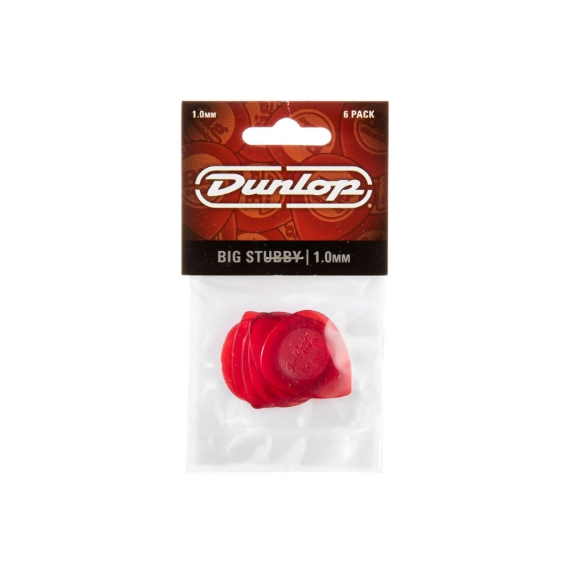 Dunlop Big Stubby Pick 1,0 6-Pack
