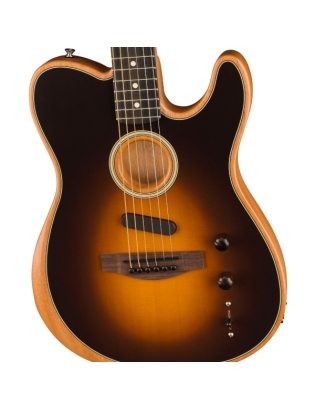 Fender® Acoustasonic™ Player Telecaster® RW SHDW BST