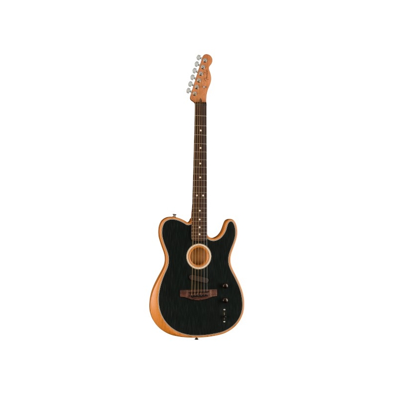 Fender® Acoustasonic™ Player Telecaster® RW BRSH BK