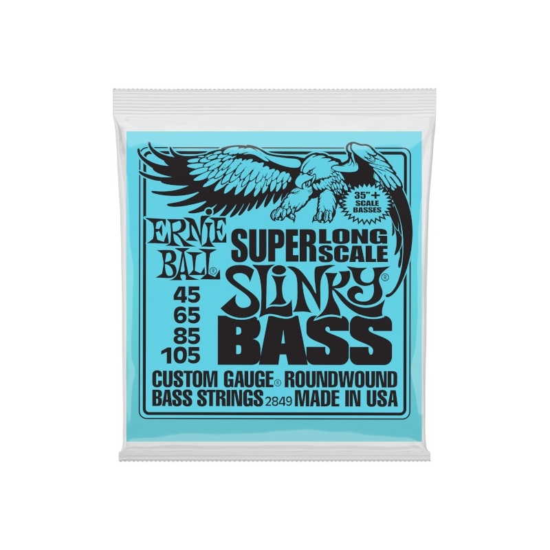 Ernie Ball 2849 Super Long Scale Slinky Bass