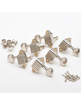 Kluson MWC3N Traditional Waffle Oval 3+3