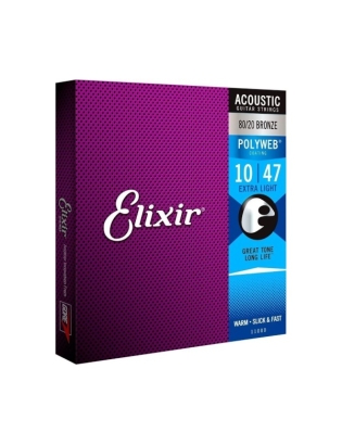 Elixir® 11000 Polyweb® 80/20 Bronze Extra Light