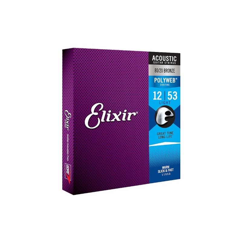 Elixir® 11050 Polyweb® 80/20 Bronze Light