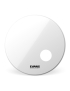Evans EQ3 Resonant Bass Drum Smooth White 20"