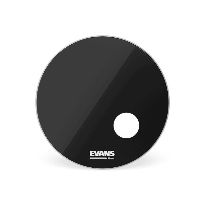 Evans EQ3 Resonant Bass Drum Black 20"