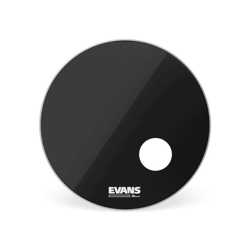 Evans EQ3 Resonant Bass Drum Black 22"