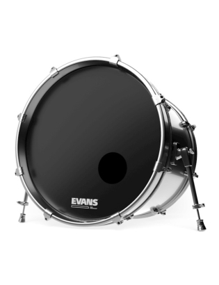 Evans EQ3 Resonant Bass Drum Black 22"
