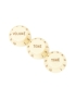 Fender® Stratocaster® Knobs Aged White