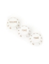 Fender® Stratocaster® Knobs White