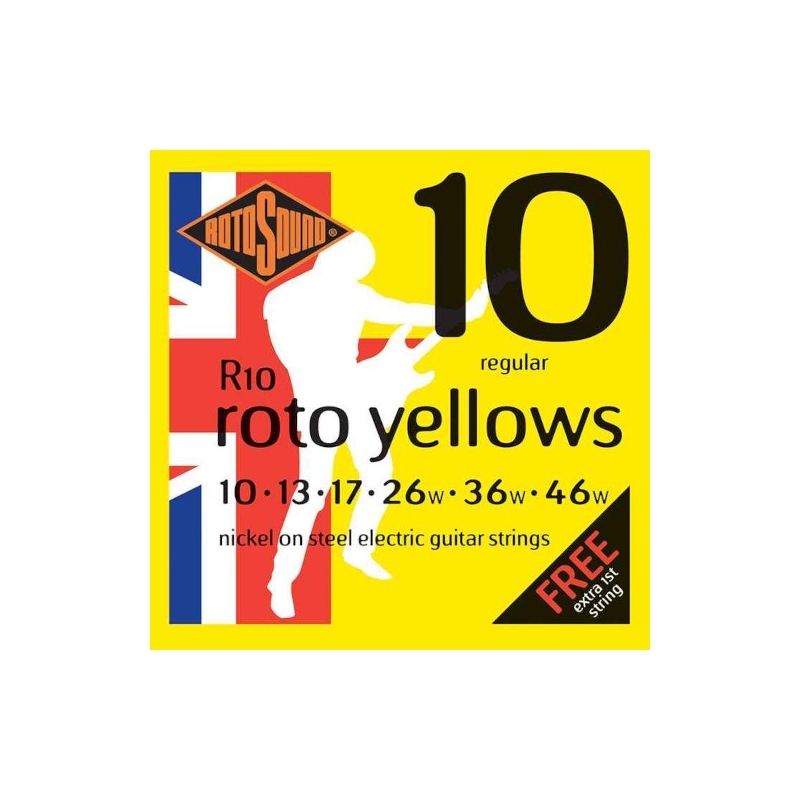 Rotosound R10 Roto Yellows