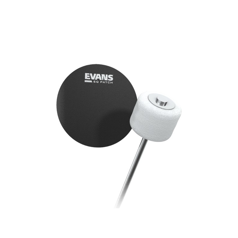 Evans EQ Black Nylon Single Patch