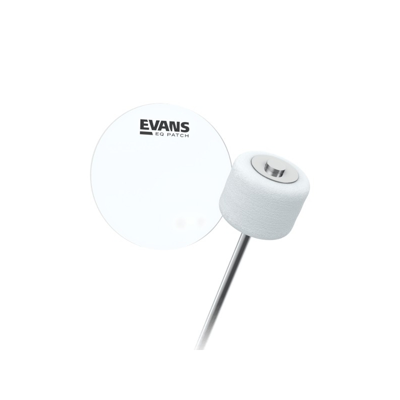Evans EQ Clear Plastic Single Patch