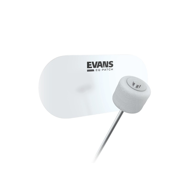 Evans EQ Clear Plastic Double Patch