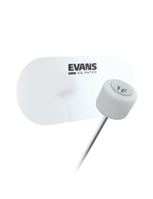 Evans EQ Clear Plastic Double Patch