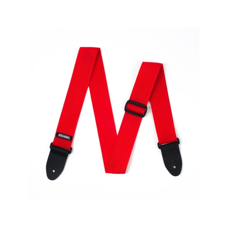 Dunlop D0701RD Poly Strap Red