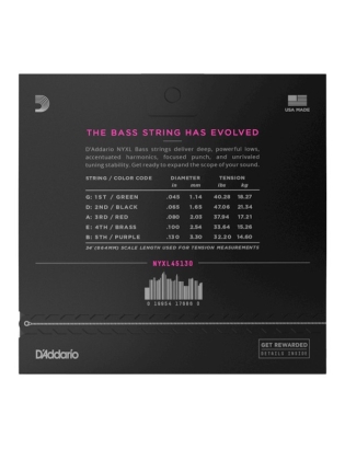 D'Addario NYXL45130