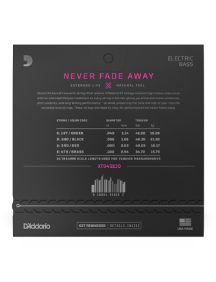 D'Addario XTB45100