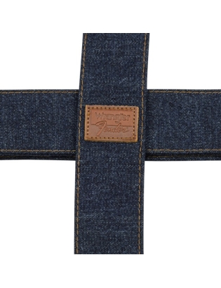 Fender® x Wrangler® Denim Strap Dark Indigo
