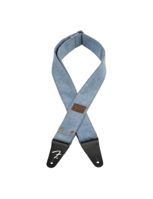 Fender® x Wrangler® Denim Strap Light Indigo