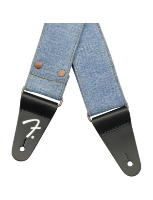 Fender® x Wrangler® Denim Strap Light Indigo