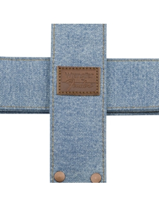 Fender® x Wrangler® Denim Strap Light Indigo