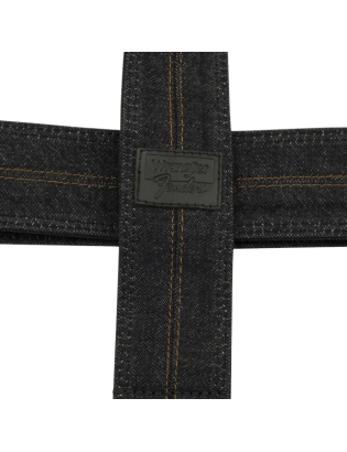 Fender® x Wrangler® Denim Strap Washed Black