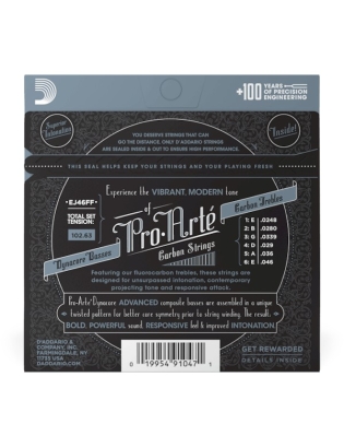 D'Addario EJ46FF Pro-Arté Carbon