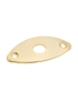 Göldo J000G Cat Eye Jack Plate Gold