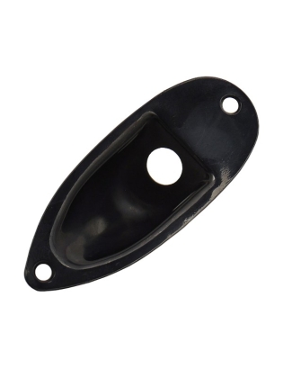 Göldo JSC1B ST-Style Jack Plate Black