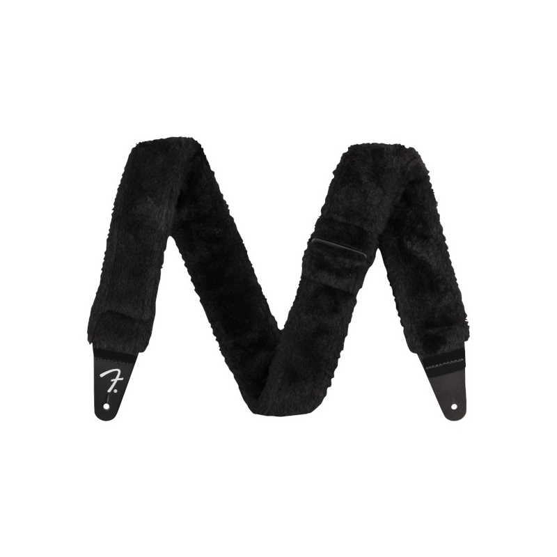 Fender® Poodle Plush Strap Black