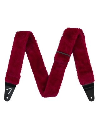 Fender® Poodle Plush Strap Red