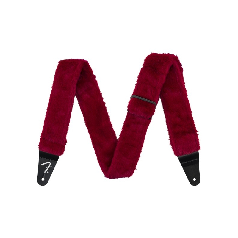 Fender® Poodle Plush Strap Red