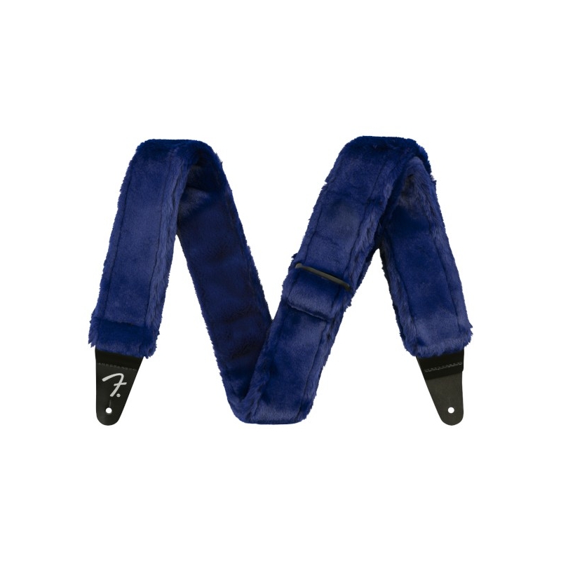 Fender® Poodle Plush Strap Blue