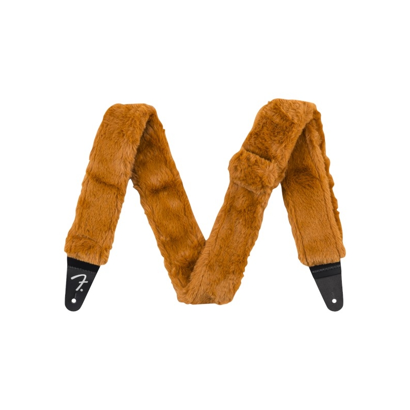 Fender® Poodle Plush Strap Rust
