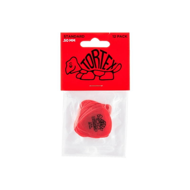 Dunlop Tortex® Standard Pick 0,50 12-Pack