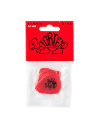 Dunlop Tortex® Standard Pick 0,50 12-Pack